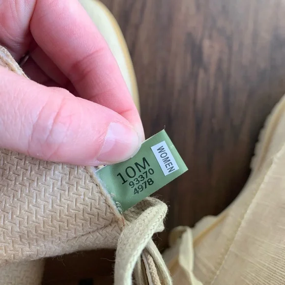 Timberland Light Tan canvas High-Top Boots - Picture 11 of 13